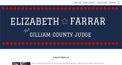 Desktop Screenshot of elizabethfarrar.com